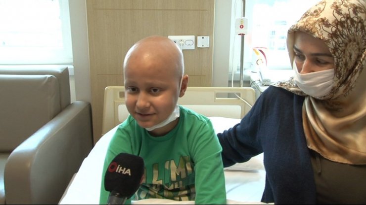 11 yaşındaki lösemi hastası Eren Tumur ilik nakli bekliyor