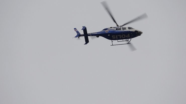 Pendik’te helikopter destekli uyuşturucu operasyonu