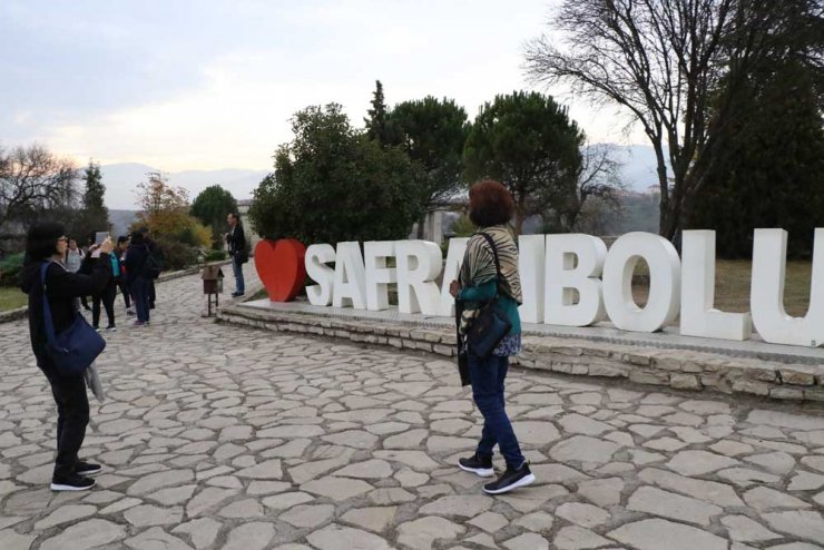 Safranbolu’ya turist yağdı