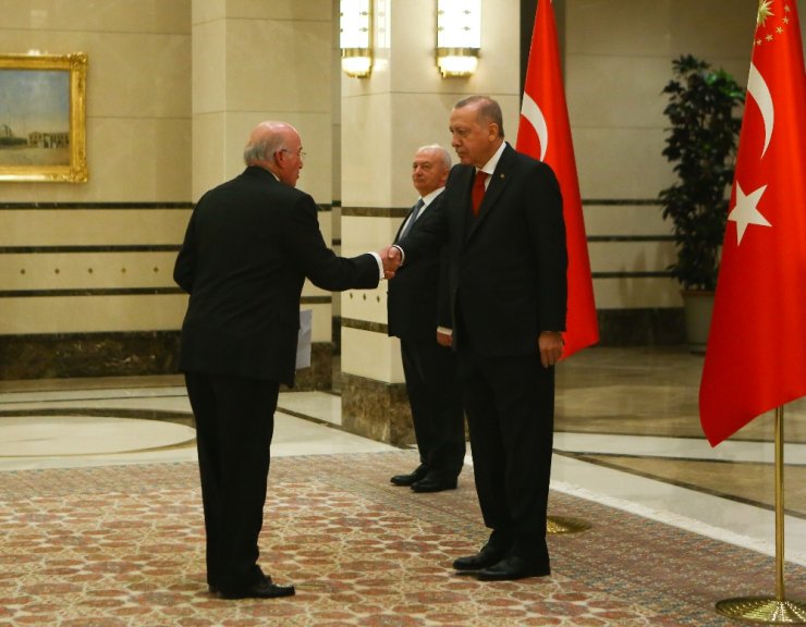 Cumhurbaşkanı Erdoğan, Meksika Büyükelçisini kabul etti
