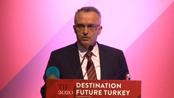 Naci Ağbal: ’’2023 yılı için 75 milyon turist ve 65 milyar dolar turizm geliri hedefledik’’