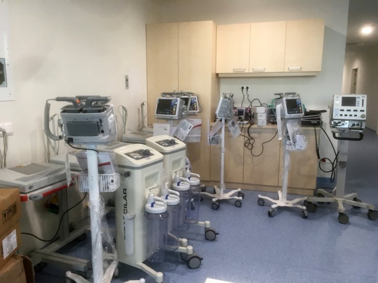 Yenilenen Okmeydanı Hastanesi korona virüs nedeniyle erken hizmete alındı