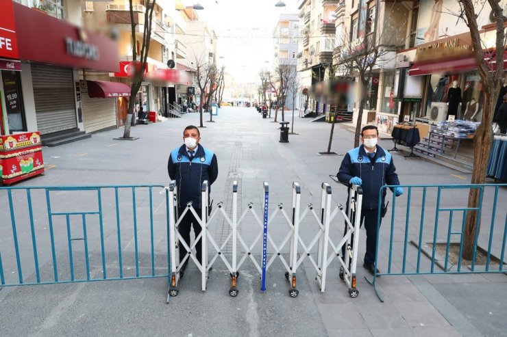 Bağcılar’ın en işlek cadde ve meydanları yayalara kapatıldı