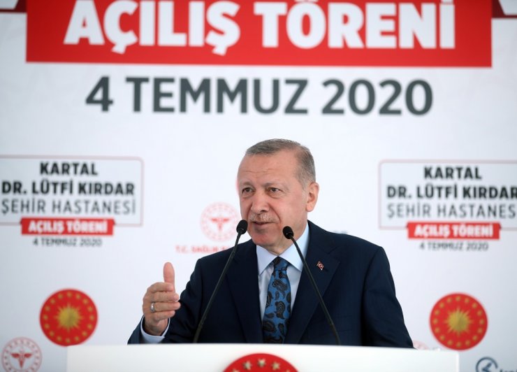 umhurbaşkanı Erdoğan: "Türkiye’yi 3 kıtanın sağlık merkezi yapma hedefimizde kararlıyız”