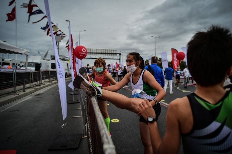 Vodafone 15’inci istanbul yarı maratonu koşuldu