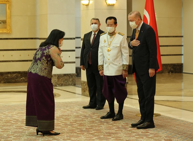 Cumhurbaşkanı Erdoğan, Kamboçya Büyükelçisini kabul etti