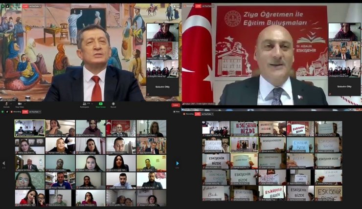 "Ziya Öğretmen ile Eğitim Buluşmaları" Eskişehir’de