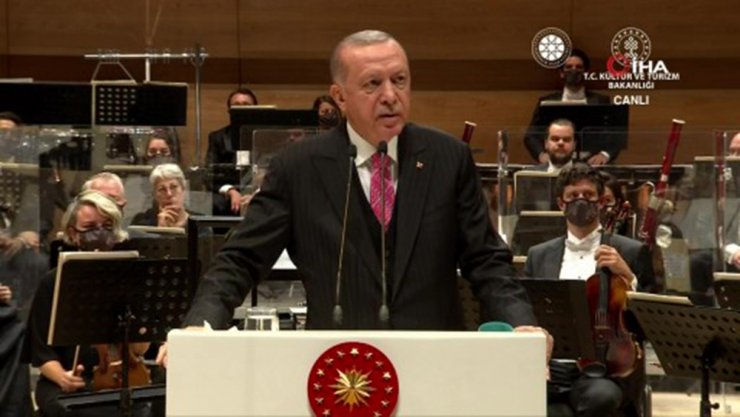 Cumhurbaşkanı Erdoğan: “Jakoben zihniyetten Türk müziği de nasibini aldı”