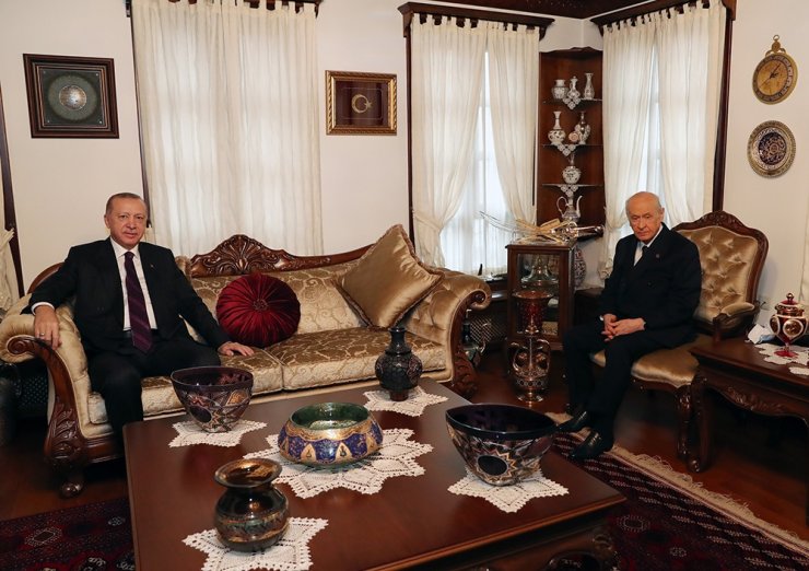 Cumhurbaşkanı Recep Tayyip Erdoğan, MHP Genel Başkanı Devlet Bahçeli’yi ziyaret ediyor