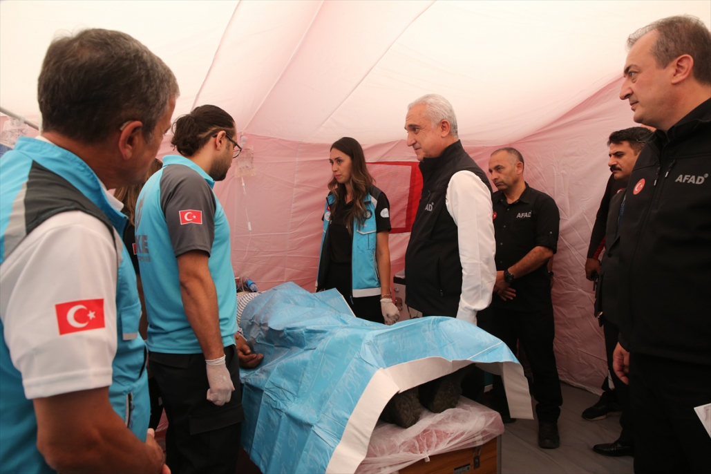 Ağrı ve diğer 5 ilden 1065 personel Muş’ta tatbikatta yer aldı 3