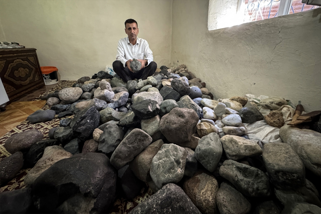 Ağrı ve çevresinde milyonlarca yıllık taşlar gün yüzüne çıkıyor 1