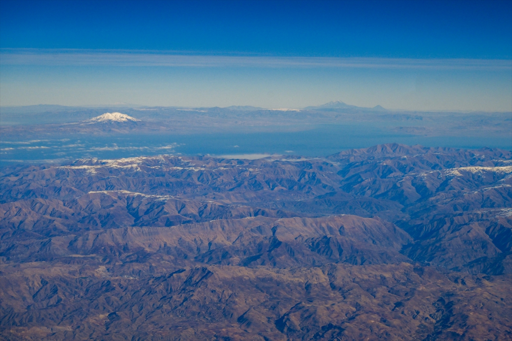 Nemrut Kalderası, Süphan ve Ağrı Dağı havadan görüntülendi 4