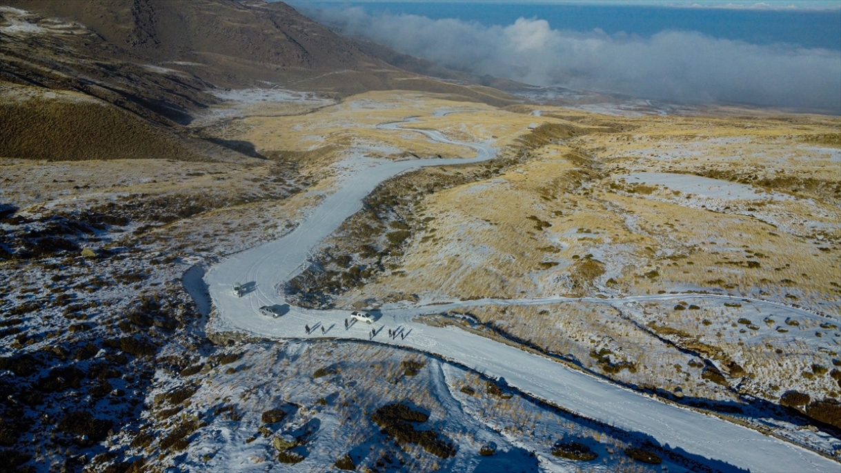 Ağrı Dağı’nda yeni yol etabı tamamlandı, turizme büyük katkı bekleniyor 1