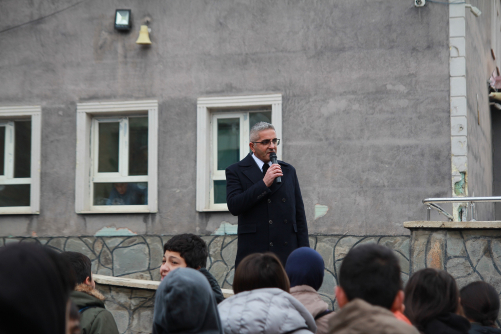 Doǧubayazıt’ta okul ziyaretlerinde eğitim ortamları incelendi 2