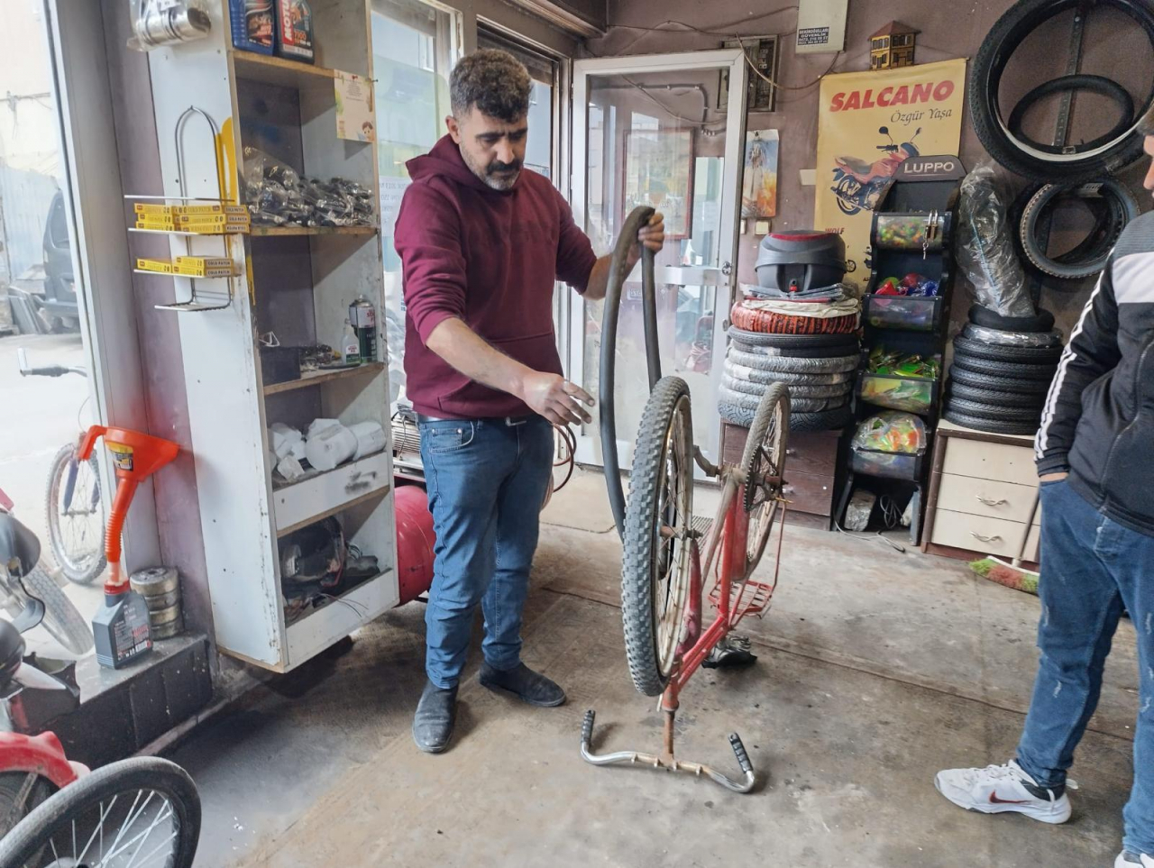 Ağrı'da bisiklet sezonu açıldı, güvenli sürüş için uyarılar geldi