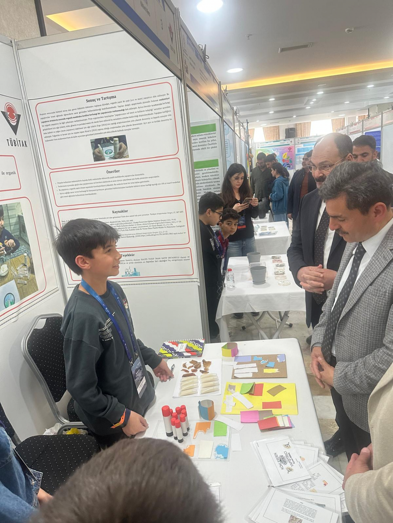 Doğubayazıtlı öğrenci TÜBİTAK bölge finalinde Ağrı'yı temsil etti