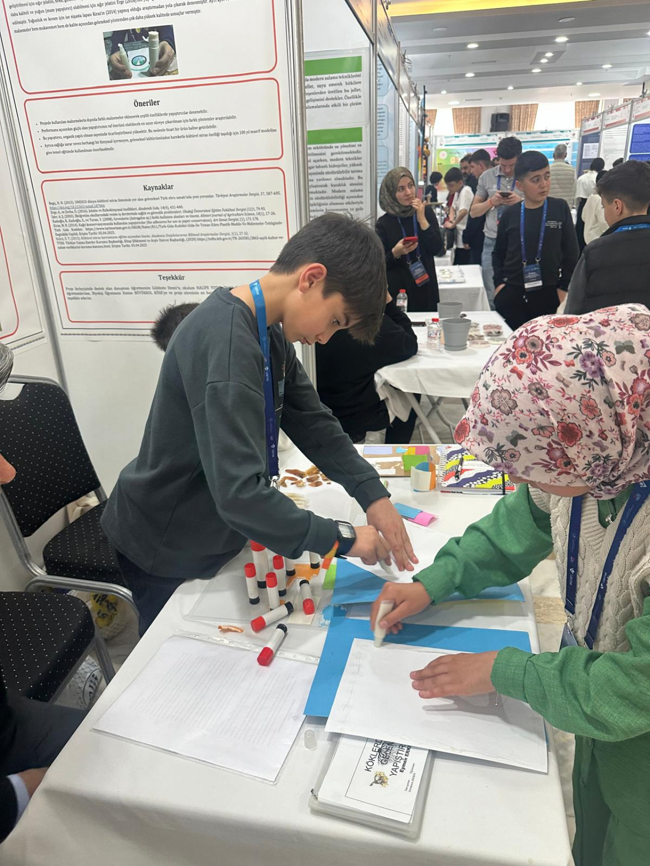 Doğubayazıtlı öğrenci TÜBİTAK bölge finalinde Ağrı'yı temsil etti