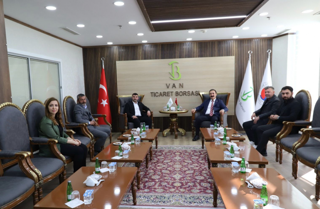 Ağrı Ticaret Borsası'ndan Van'a ziyaret