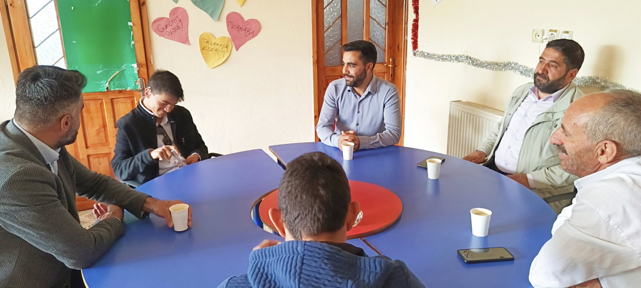 Taşlıçay'da özel öğrencilere manevi destek ziyareti