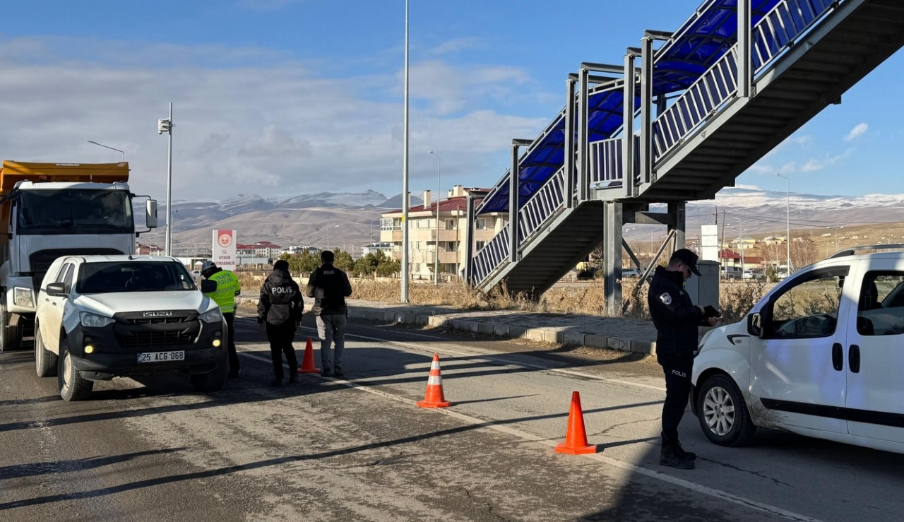 Diyadin'de trafik ve asayiş denetimleri artırıldı