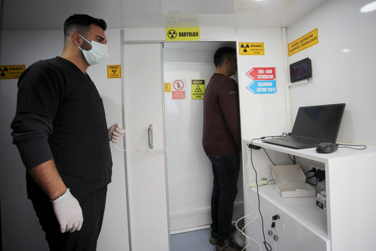 Üniversitede personel sağlık taramaları başladı