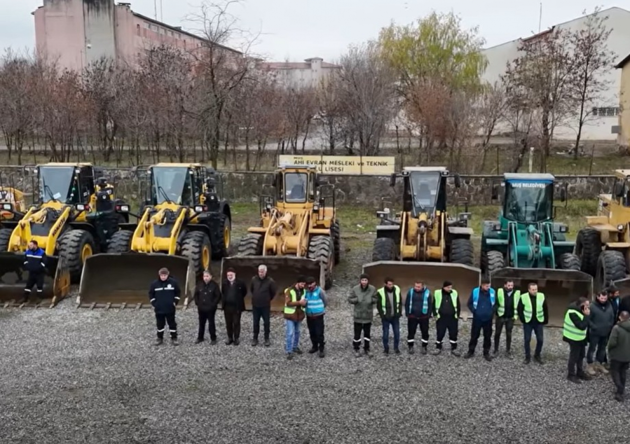 Muş Belediyesi Kış Hazırlıklarını Tamamladı