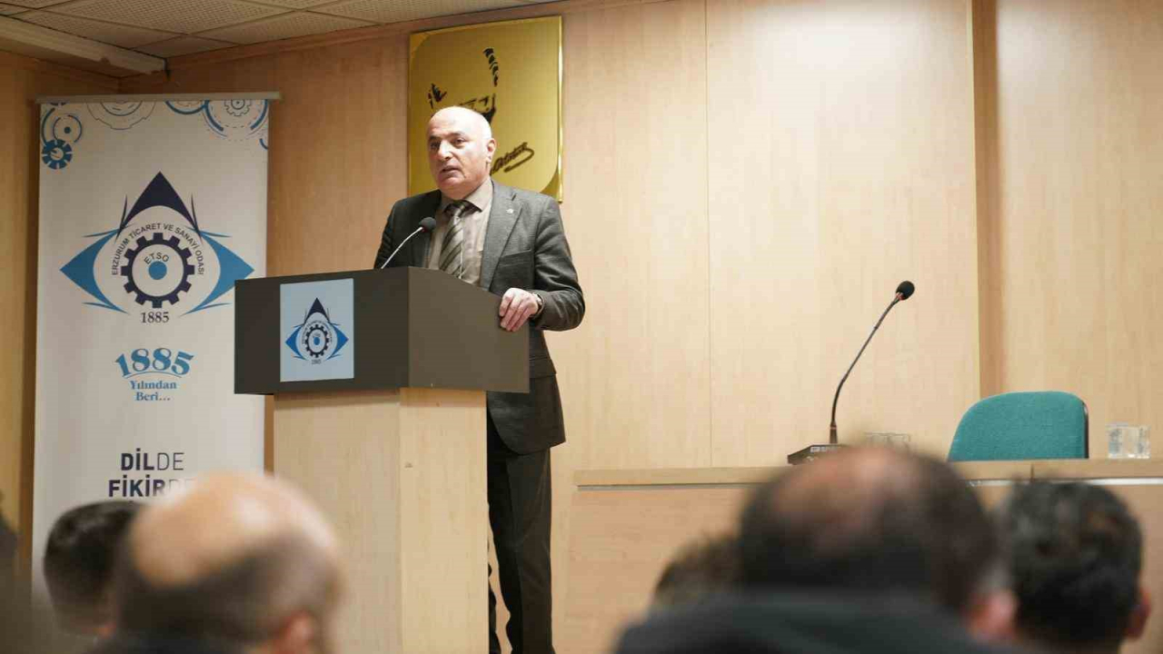 Erzurum'un Tarihi Söyleşisi'nde inşaat sektörü sorunları masaya yatırıldı