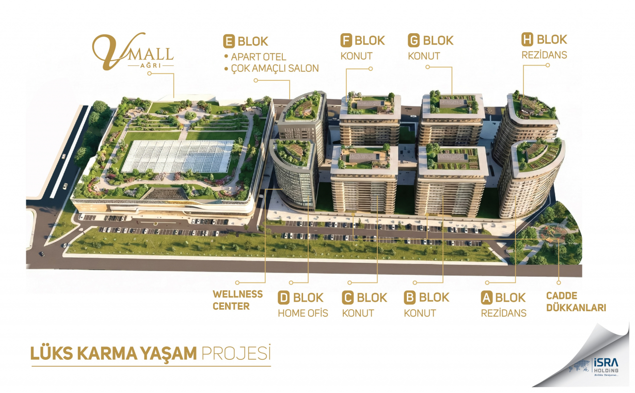 Doğu Anadolu'nun yeni çekim merkezi Ağrı karma yaşam projesinde ön talep süreci başladı